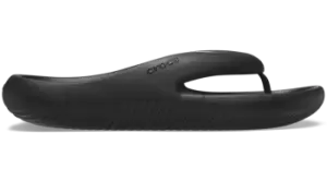 Image of Crocs Mellow Recovery Flips Unisex Black W4/M3