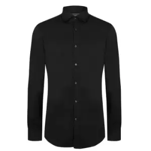 Image of Hugo Kenno Jersey Shirt - Black