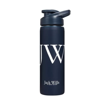 Image of Jack Wills Eco Navy Water Bottle - Navy