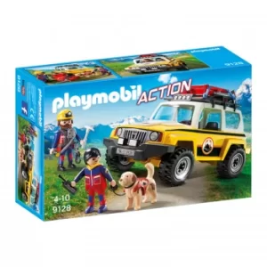 Image of Playmobil Mountain Rescue Truck (9128)