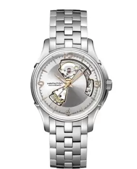 Image of Hamilton Jazzmaster Open Heart Mens Watch H32565155 H32565155