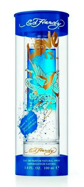 Image of Ed Hardy Love Is True Eau de Parfum For Him 100ml