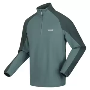 Image of Regatta Elson II Half Zip Fleece - IvyMs/SeaPne