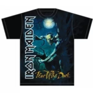 Image of Iron Maiden Fear of the Dark Tree Sprite Mens T Shirt: XX