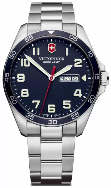 Image of Victorinox 241851 Mens Fieldforce Stainless Steel Watch