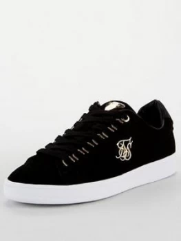 Image of SikSilk Prestige Low Trainer - Black, Size 9, Men