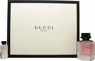 Image of Gucci Flora Gorgeous Gardenia Gift Set 50ml Eau de Toilette + 5ml Eau De Toilette