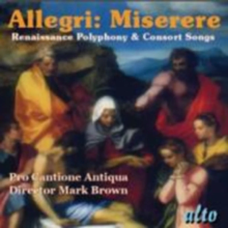 Image of Allegri: Miserere: Renaissance Polyphony & Consort Songs CD / Album