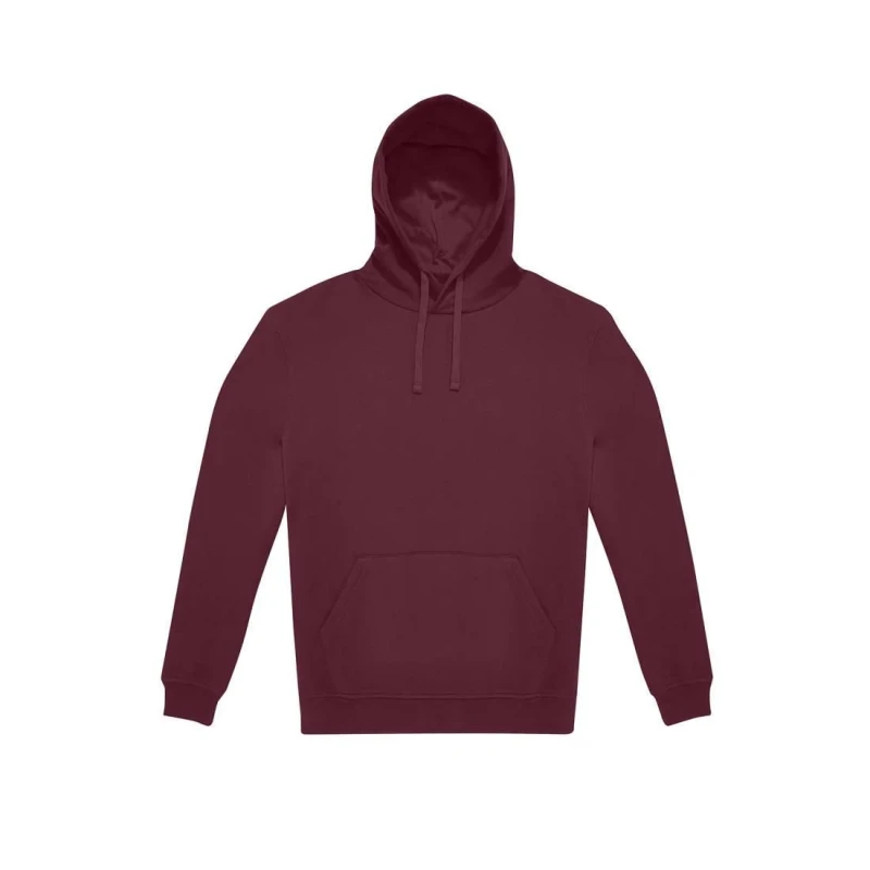 Image of B&C Mens ID.333 Hoodie in Burgundy Size: XS Burgundy Male XS
