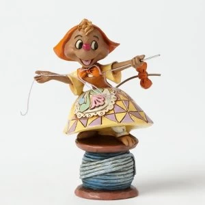 Image of Disney Traditions Cinderella Kind Helper Suzy on Spool of Thread