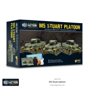 Image of M5 Stuart platoon