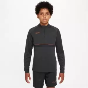 Image of Nike Academy Layer Top Junior Boys - Grey
