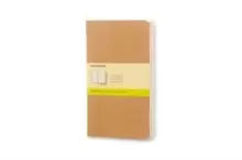 Image of Moleskine Plain Cahier L - Kraft Cover (3 Set)