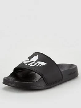 Image of adidas Originals ADILETTE LITE Junior Sliders - Core Black, Core Black, Size 4
