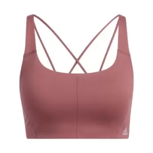 Image of adidas CoreFlow Medium-Support Bra Womens - Red