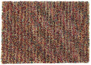 Image of Origins Rocks Shaggy Rug - 120x170cm - Multi