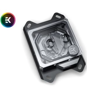 Image of EK Water Blocks EK-Velocity RGB AMD CPU Water Block - Nickel + Plexi