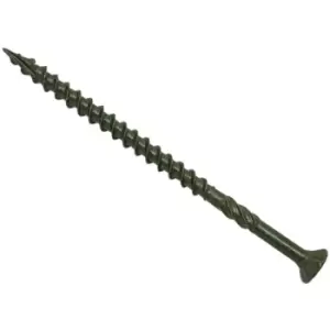Image of Forgefix - Spectre Countersunk Advanced Deck Screws (Green Anti-Corrosion) - 4.5 x 60mm (1000 Pack Tub)
