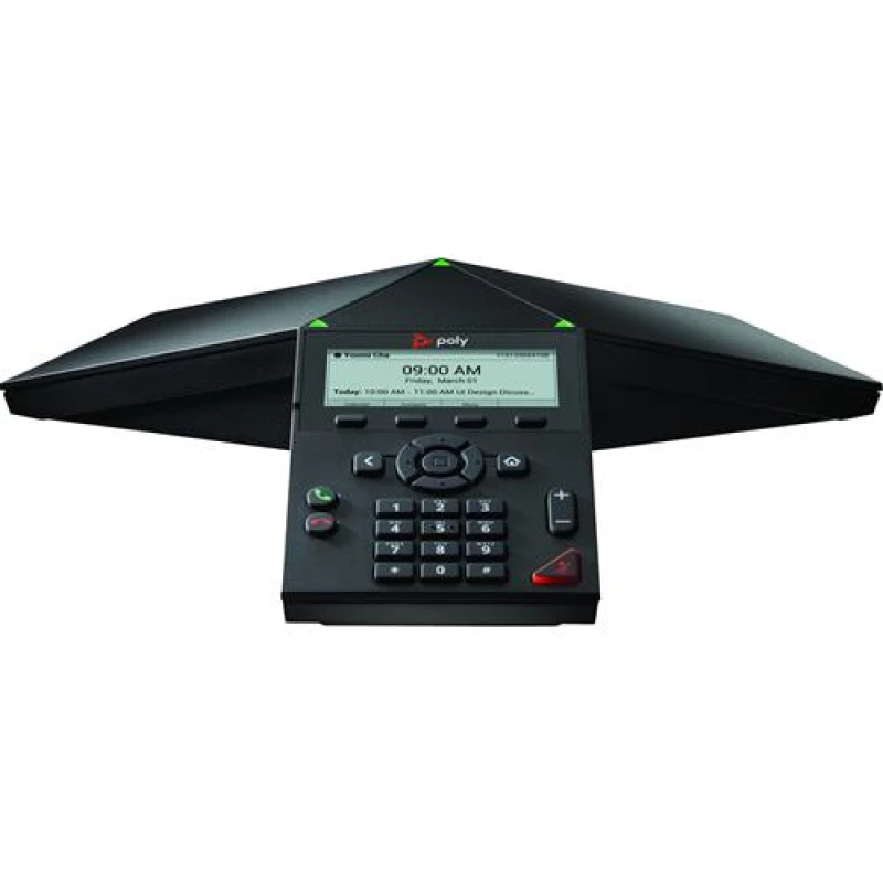 Image of Poly Poly Trio 8300 IP Conference Phone and PoE-enabled 849A0AA
