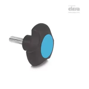 Image of Elesa - Lobe knob-VTT.40-C-p-M8x16-C5 Blue