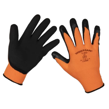 Image of Foam Latex Gloves (Large) - Pair