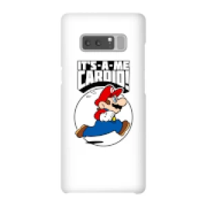 Image of Nintendo Super Mario Cardio Phone Case - Samsung Note 8 - Snap Case - Gloss