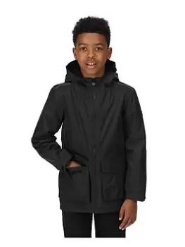 Image of Boys, Regatta Salman Waterproof Insulated Jacket - Black, Size 13 Years