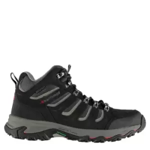 Image of Karrimor Mount Mid Mens Waterproof Walking Boots - Black