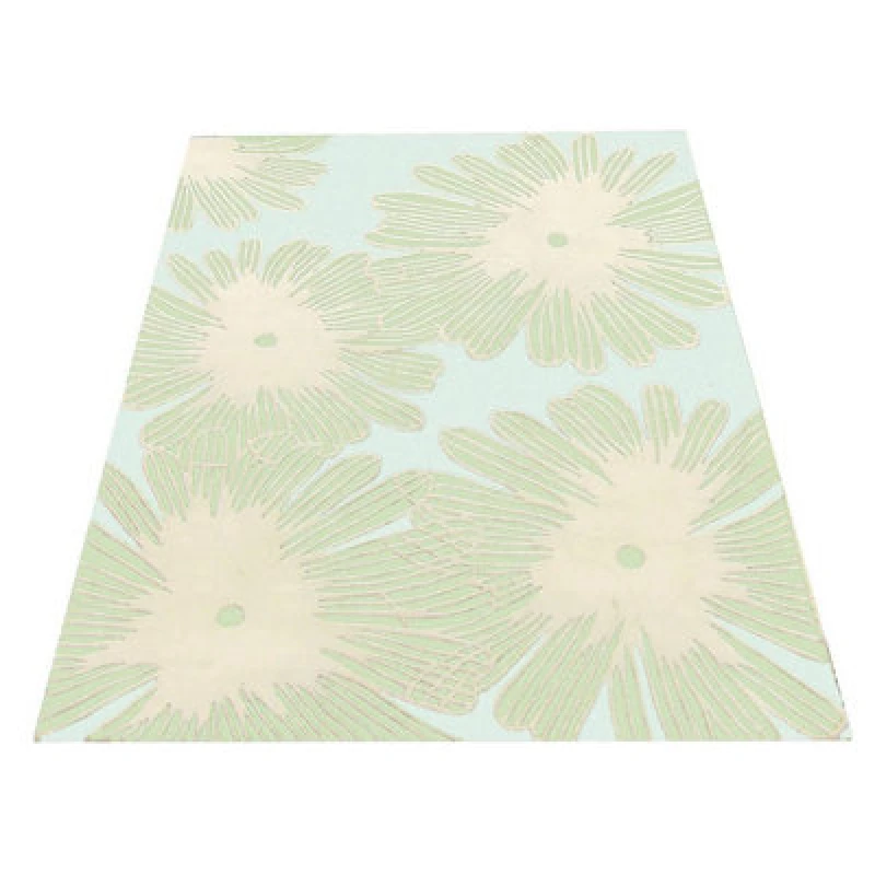 Image of Premier Housewares Ditsy Daisy Rug Green unisex