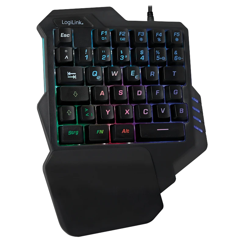 Image of LogiLink ID0181 keyboard Gaming USB English Black