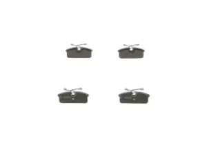 Image of Bosch Brake pad set 0 986 424 275 Brake pads,Brake pad set, disc brake RENAULT,Twizy (MAM_)
