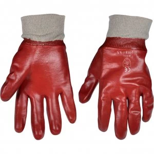 Image of Vitrex PVC Knit Wrist Gloves One Size