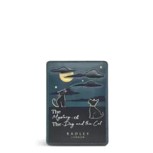 Image of Radley The Mystery of the Dog and the Cat Cardholder - Black