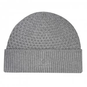 Image of Gant Knit Beanie - 93 Grey Melange