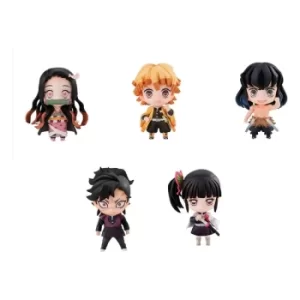 Image of Demon Slayer: Kimetsu no Yaiba Trading Figure 5-Pack Sailor Tanjiro & Friends Mascot Set 5 cm