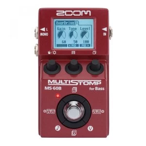Image of Zoom MS 60B Multistomp Bass Effects Pedal