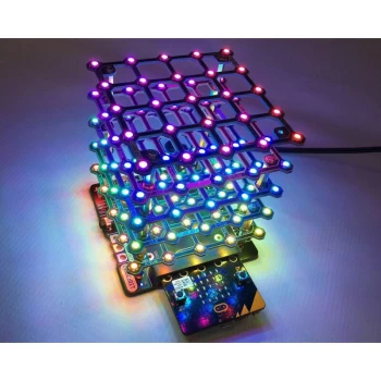 Image of Cube:Bit 5x5x5 Addressable RGB LEDs - 4tronix