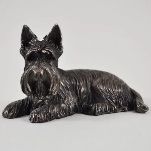 Image of Scottie Dog Cold Cast Bronze Sculpture 8cm