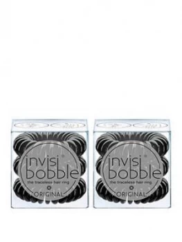 Image of Invisibobble True Black Duo Hair Ties