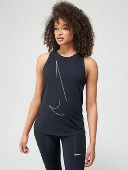 Image of Nike Yoga Dri-Fit Cotton Tank - Black