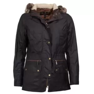 Image of Barbour Womens Kelsall Wax Jacket Rustic 12