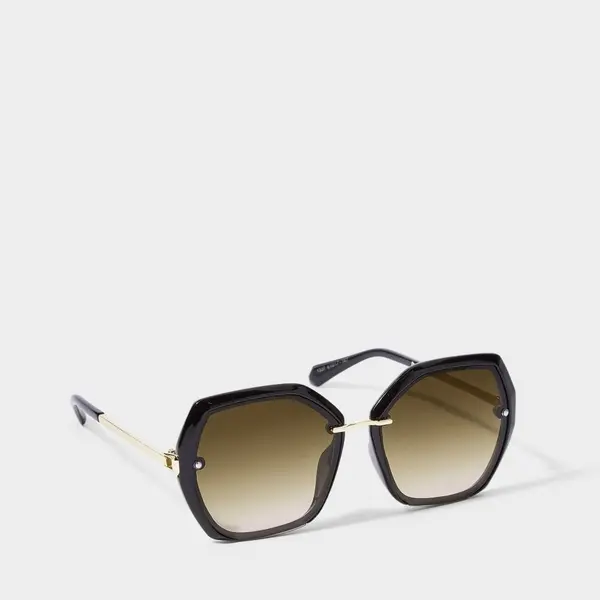 Image of Katie Loxton Milan Sunglasses in Black KLSG034 Size: Women>