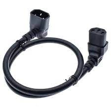 Image of 0.6m Iec C13 To C14 Male To Female Cable