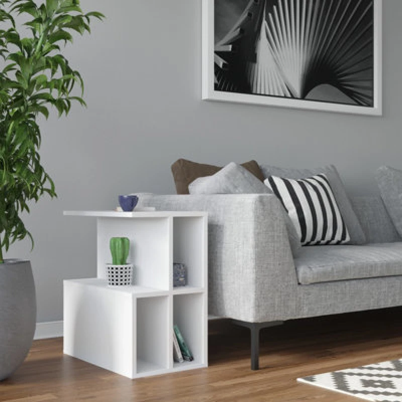 Image of Decorotika Lauron Side Table With Storage