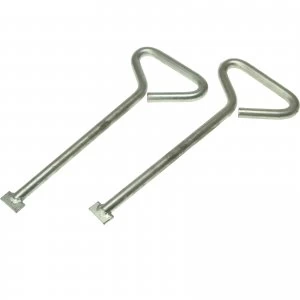 Image of Monument Manhole Cover Lift Keys 600mm Pack of 2