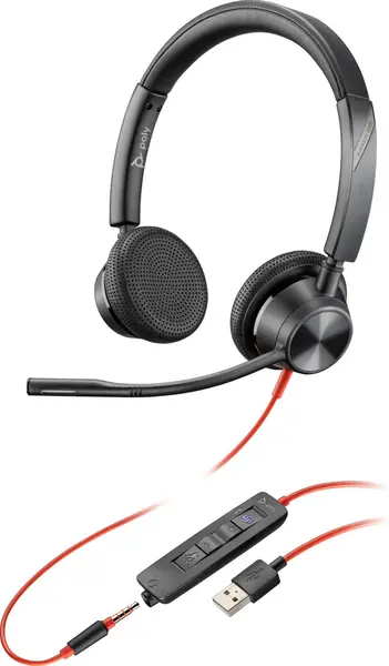 Image of POLY Blackwire 3325-M Microsoft Teams Certified USB-A Headset