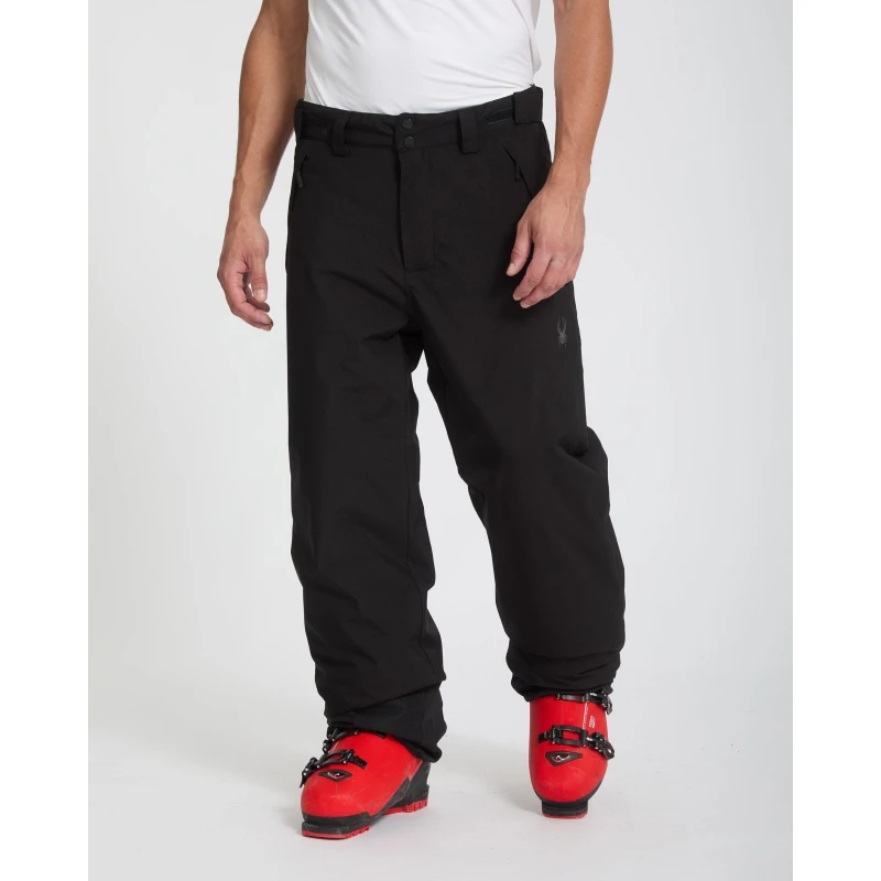 Image of Spyder Mens Black Ski Trousers Black male Medium