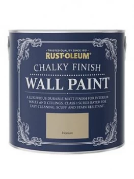 Image of Rust-Oleum Chalky Wall Paint Hessian 2.5L