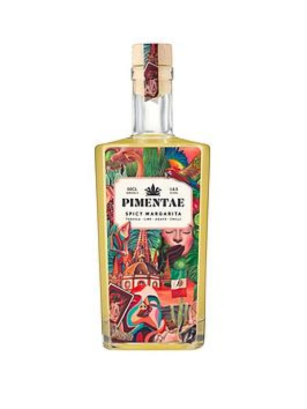 Image of Pimentae Spicy Tequila Margarita Bottle, 50cl