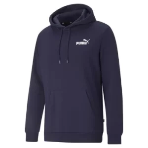 Image of Puma Mens ESS Hoodie Navy Medium